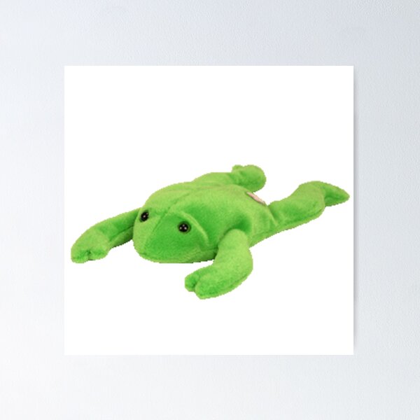 A Friend who is also a Soft Frog Plush Toy Poster for Sale by