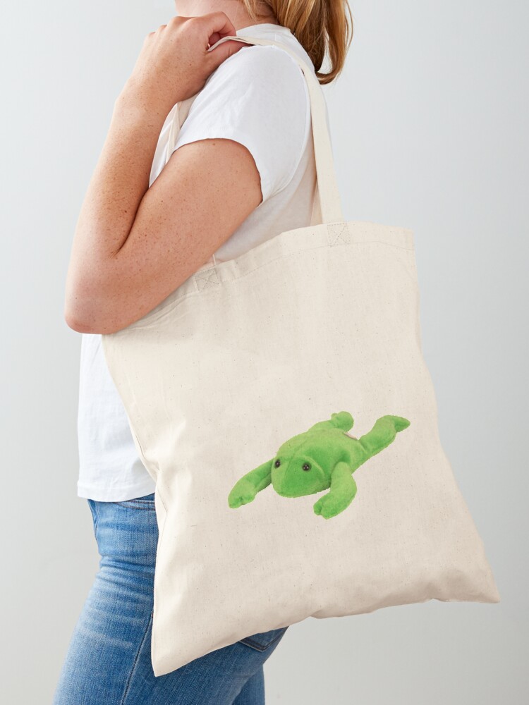 A Friend who is also a Soft Frog Plush Toy | Tote Bag