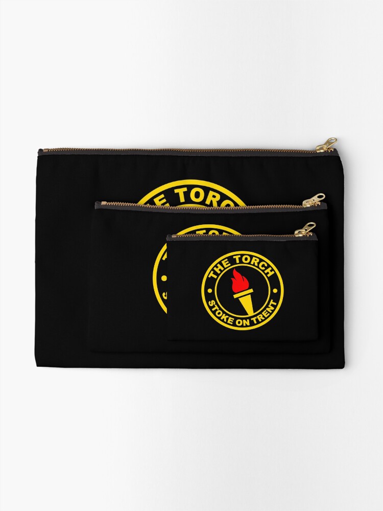 Thumbnail 2 of 4, Zipper Pouch, The Torch designed and sold by BigTime.