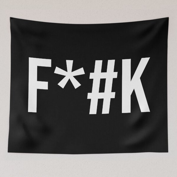 Item preview, F*#K | Typography designed and sold by rsty11.