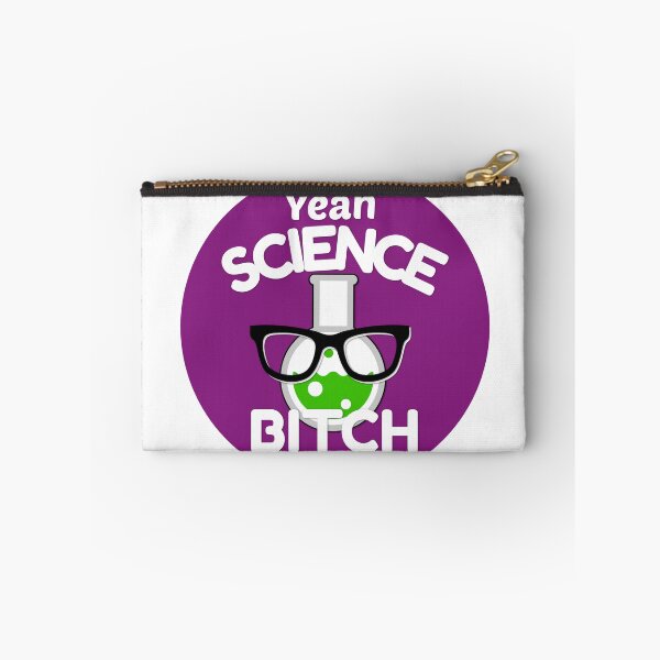 Item preview, Yeah Science Bitch, Purple Circle designed and sold by LouisianaLady.