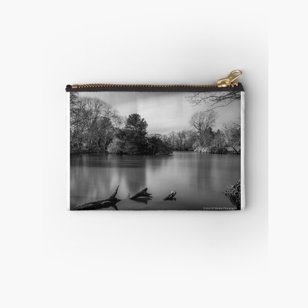 Item preview, Moseley Park n Pool Birmingham Mono Art Beautiful long exposure water sharp stunning designed and sold by kwn1804.