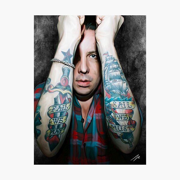 Andrew Weatherall C/W Photographic Print