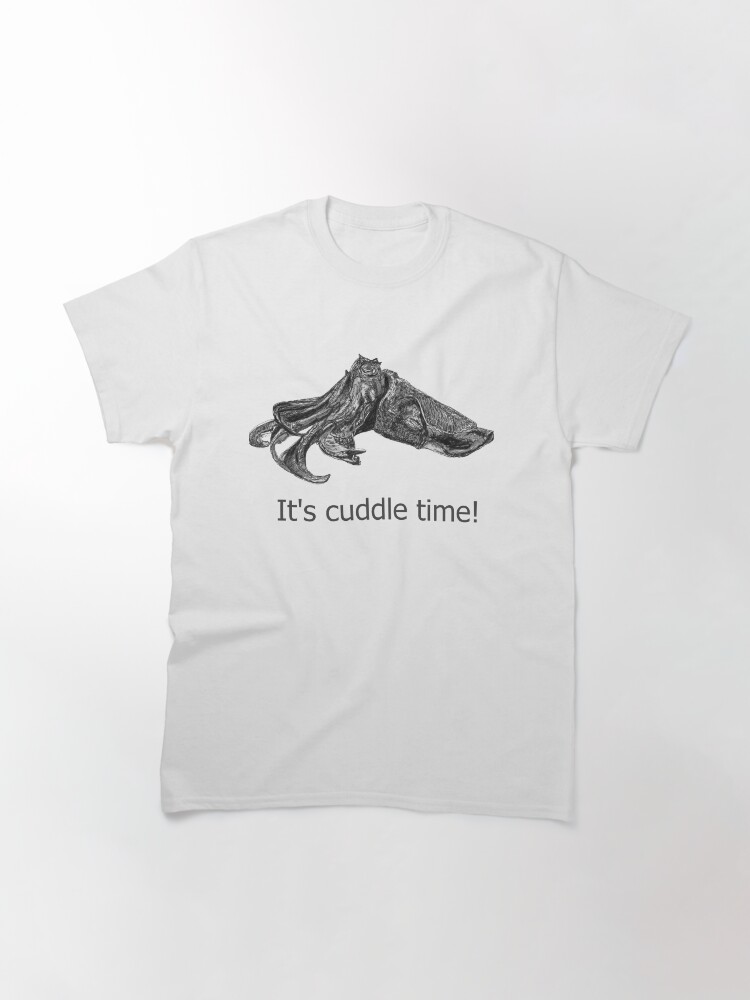 Alternate view of Cuddle time with Clive the Cuttlefish Classic T-Shirt