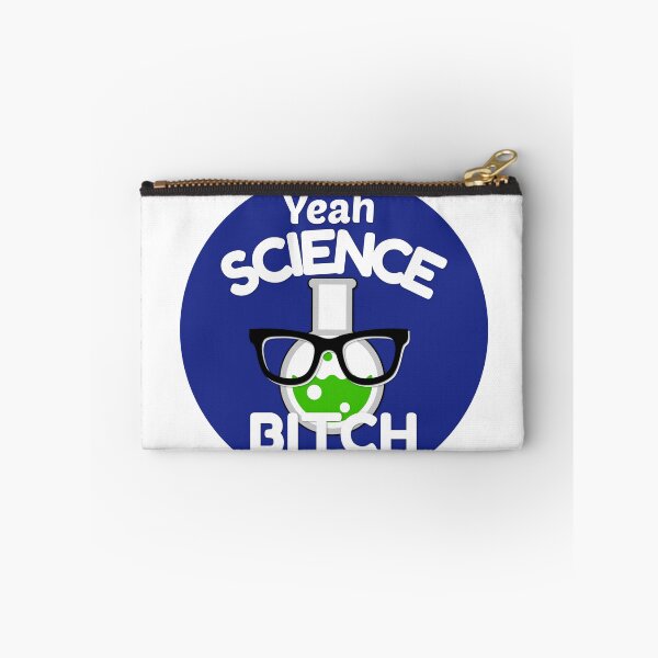 Item preview, Yeah Science Bitch, Funny Quote, Blue Circle designed and sold by LouisianaLady.