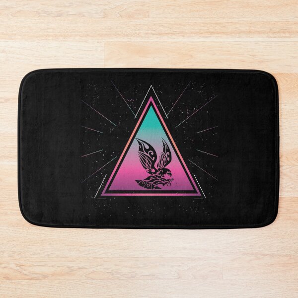 Item preview, Colorful Eagle Geometrical Triangle Raptor Bird Retro Style product designed and sold by Grabitees.