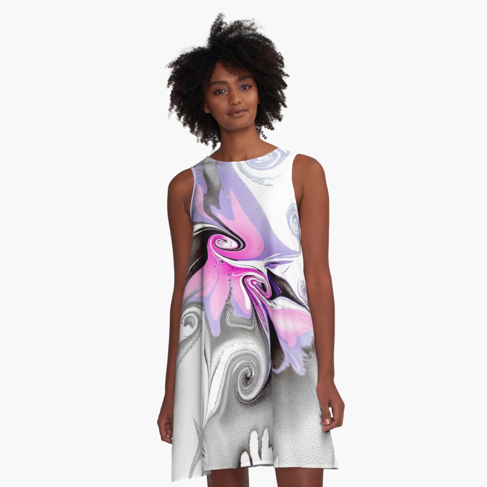 Item preview, A-Line Dress designed and sold by Marbling4fun.