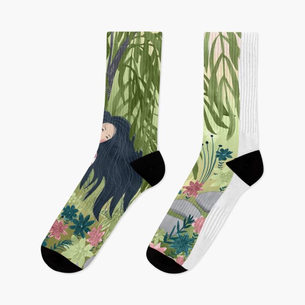 Item preview, Japanese Girl and Green Willow designed and sold by Markéta Stengl.