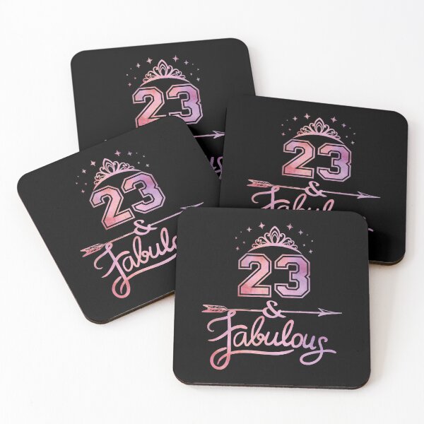 Item preview, Women 23 Years Old And Fabulous Happy 23rd Birthday design designed and sold by Grabitees.