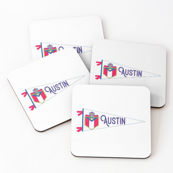 Item preview, Austin Flag Pennant designed and sold by Decal Mania.
