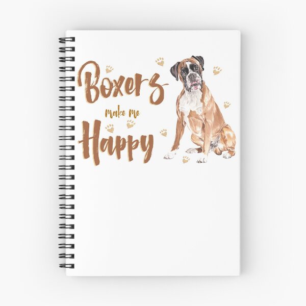 Item preview, Boxers make me Happy! Especially for Boxer dog owners! designed and sold by rs-designs.