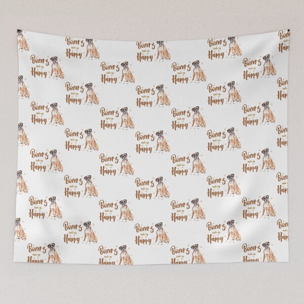 Item preview, Boxers make me Happy! Especially for Boxer dog owners! designed and sold by rs-designs.