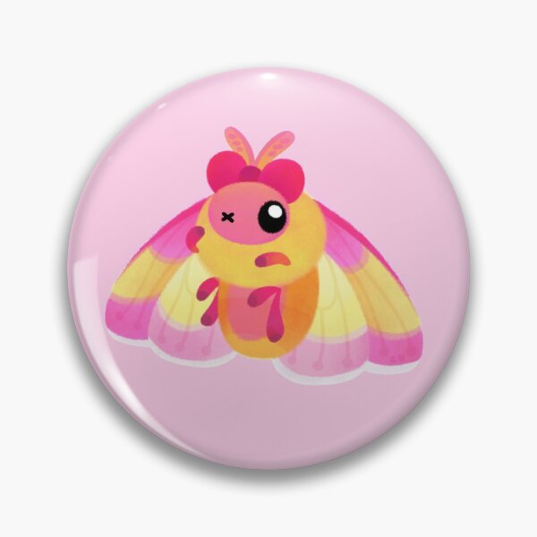 Item preview, Rosy Maple Moth designed and sold by pikaole.