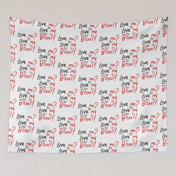 Item preview, Love Me Love My Boxer! Especially for Boxer dog owners! designed and sold by rs-designs.