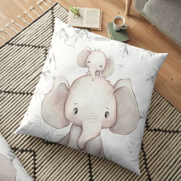 Africa elephant kids pillow nursery decoration Floor Pillow