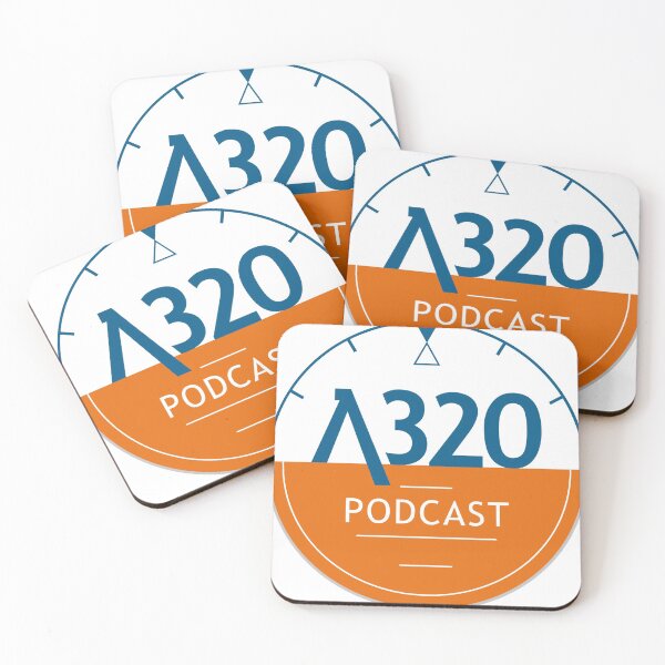 Item preview, A320 Podcast Logo designed and sold by A320-Podcast.