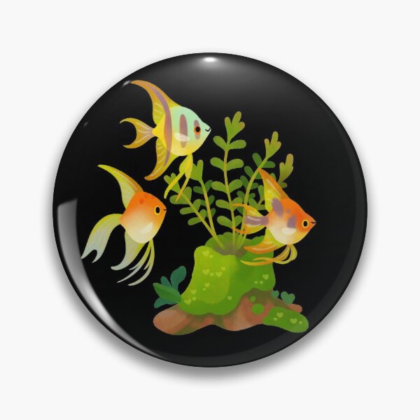 Item preview, Fresh water fish and plants - Angelfish designed and sold by pikaole.
