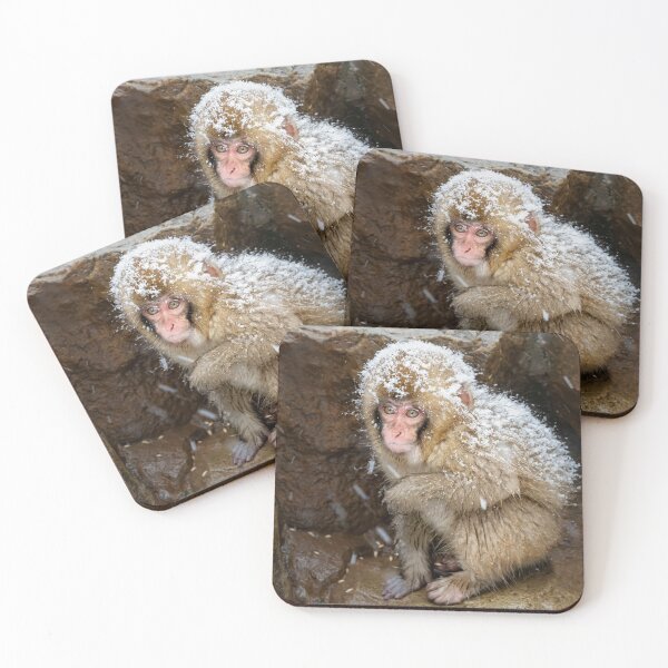 Item preview, Japanese Snow Monkey III designed and sold by PhotoArt by Joan Carroll.