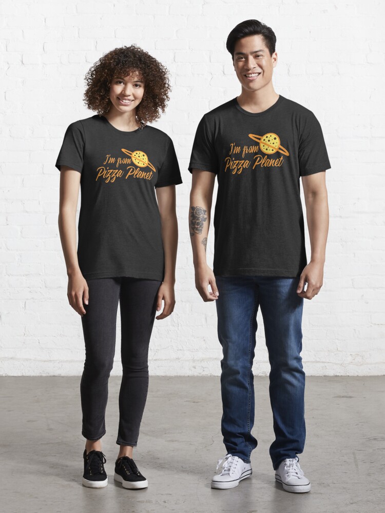 planet pizza t shirt