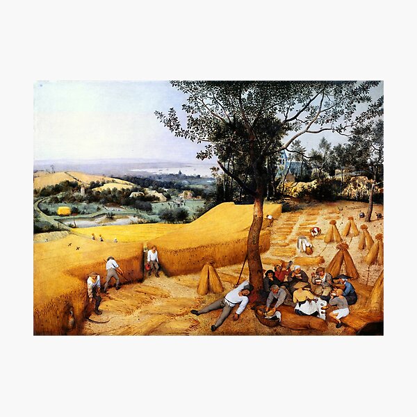 Item preview, Pieter Bruegel the Elder "The Harvesters" designed and sold by Alexandra Dahl.