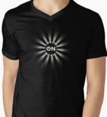 Turn me on (A) Men's V-Neck T-Shirt