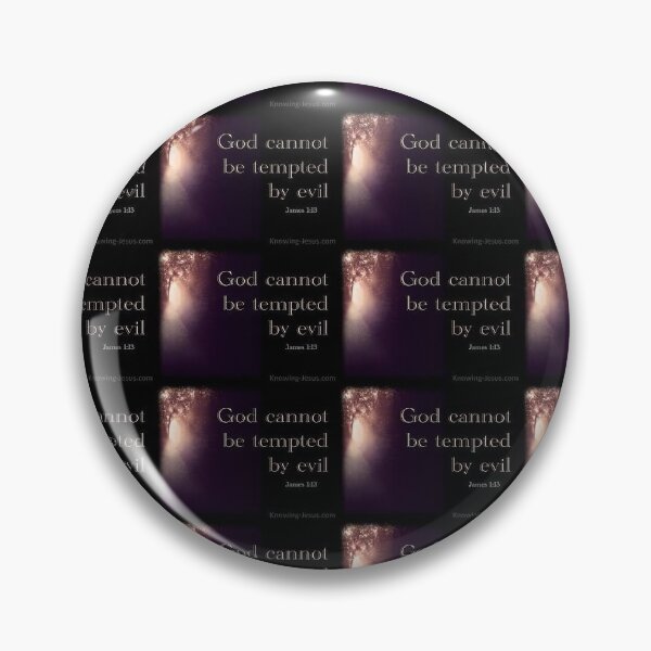 Item preview, God cannot be tempted by evil designed and sold by officalimelight.