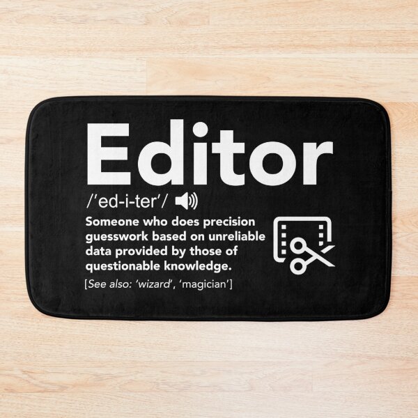 Item preview, Editor Definition - Funny Gift For Editor designed and sold by JukeLox.