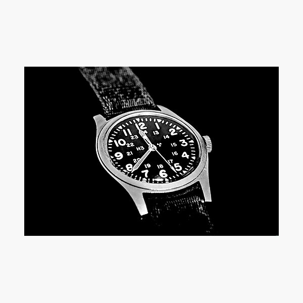 Military Time Photographic Print