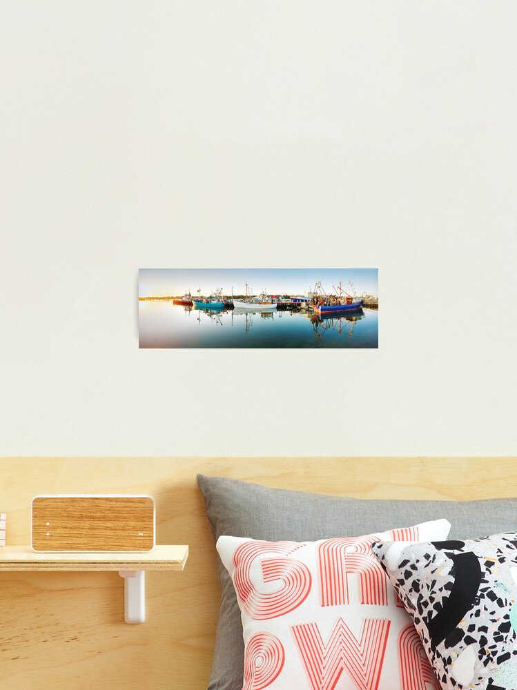 Thumbnail 1 of 3, Photographic Print, Lakes Entrance Boats, Gippsland, Victoria, Australia designed and sold by Chockstone.