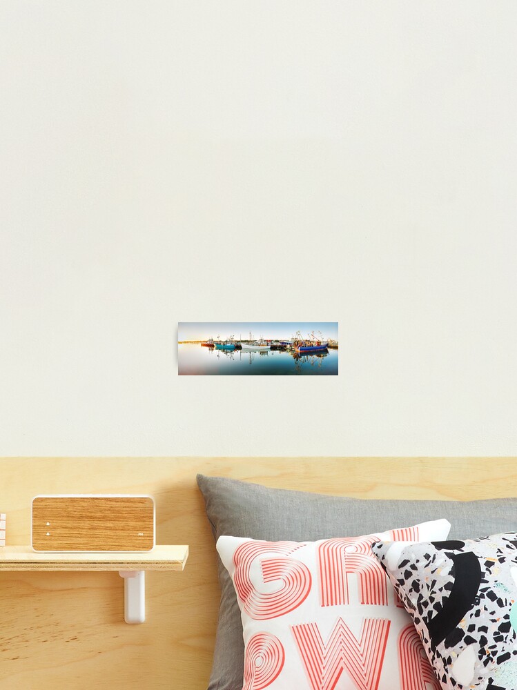 Thumbnail 1 of 3, Photographic Print, Lakes Entrance Boats, Gippsland, Victoria, Australia designed and sold by Chockstone.