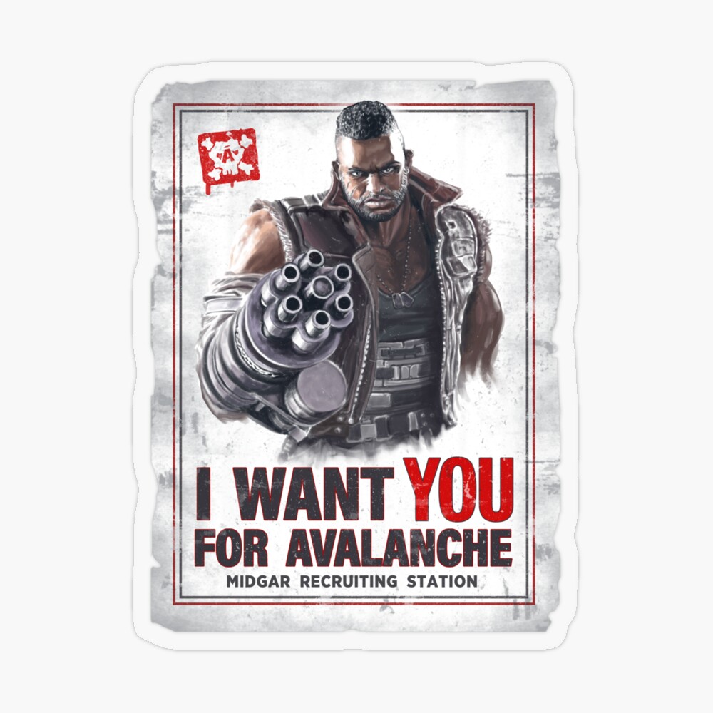 jlaser Barret Wallace Wants You for Avalanche Women's T-Shirt