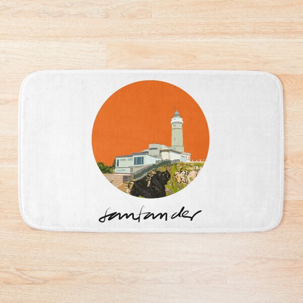 Item preview, Cabo Mayor Lighthouse Orange Background designed and sold by AnaSanSegundo.
