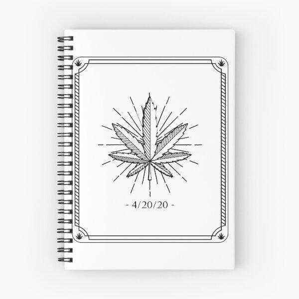 Item preview, Art Deco Weed Plant designed and sold by wordaesthetic.