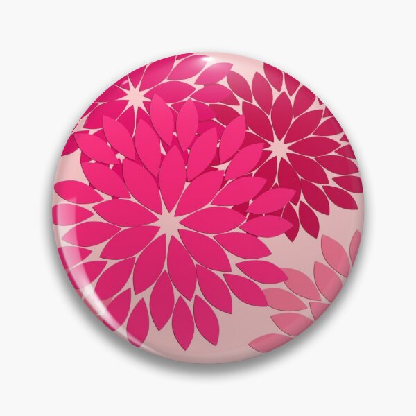 Item preview, Modern Floral Kimono Print, Coral Pink designed and sold by Marymarice.