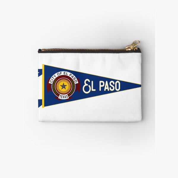 Artikelvorschau, El Paso Flag Pennant entworfen und verkauft von Decal Mania.