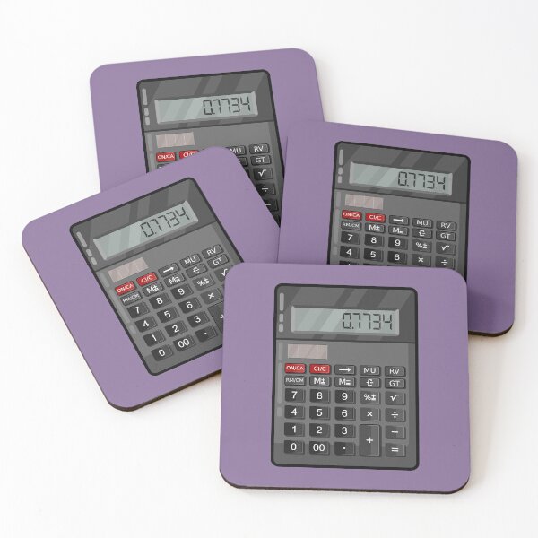 Item preview, Calculator '07734 - Hello' Vector designed and sold by David Speed Design.