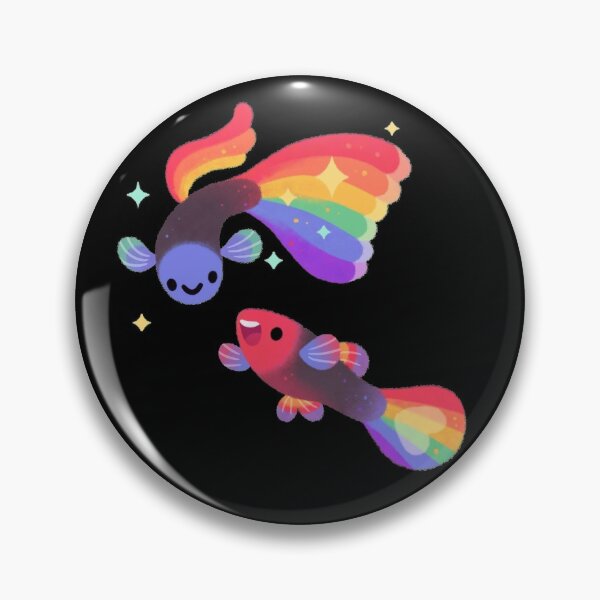 Rainbow guppy 5 Pin