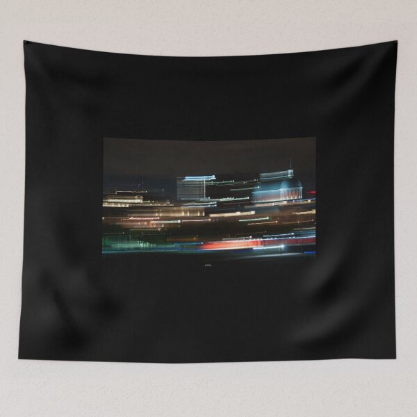 Item preview, Abstract photography overlooking Old Montreal designed and sold by MELaBadie.