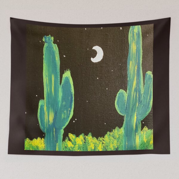 Item preview, Night Cactus designed and sold by Susiegmusic.
