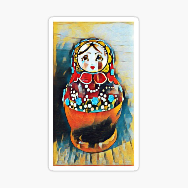 Babushka/Matryoshka doll Sticker