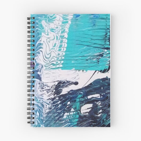 Item preview, Teal brush strokes designed and sold by FoveaDesigns.