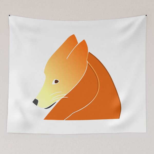 Item preview, fox designed and sold by chibani.