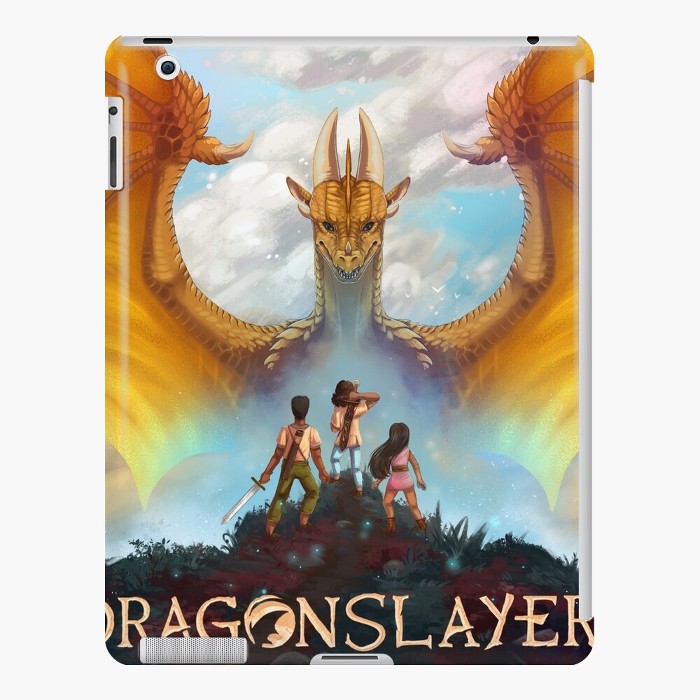 "Wings of Fire - Dragonslayer: Leaf, Wren, Ivy vs Sandstorm" iPad Case