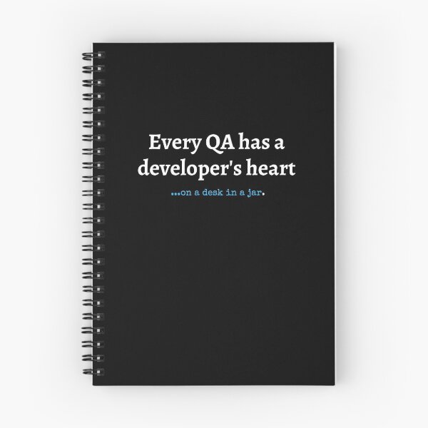 Item preview, Every QA has a developer's heart. Programmer, coding gift with a quote. designed and sold by RoManSmArt.