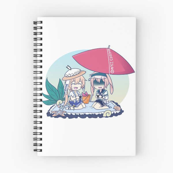 Item preview, FooFan x Arknights - Buns on a Beach designed and sold by StarlitMoth.