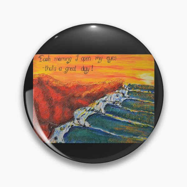 Item preview, Each Day I Open My Eyes that's a Great Day- fantasy left hand surf break designed and sold by SaltySurfgirl.