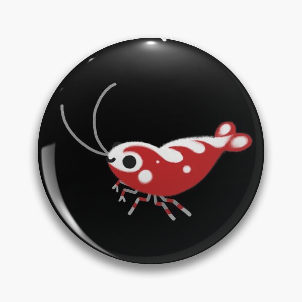 Item preview, Red and blue shrimp designed and sold by pikaole.