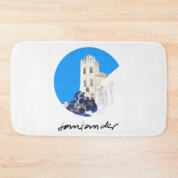 Item preview, Casino del Sardinero, Santander, Blue Background designed and sold by AnaSanSegundo.