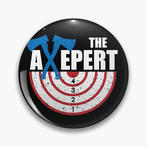 Item preview, Axepert Thrower Axe Throwing Board Funny designed and sold by d247.