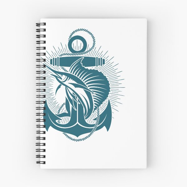 Item preview, Jumping Marlin and Anchor with Ropes.   designed and sold by devaleta.